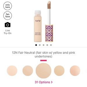 Tarte Shape Tape Concealer Fair Neutral